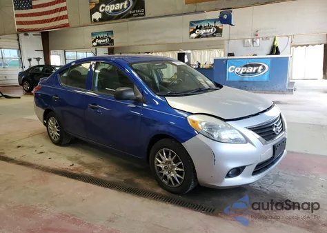 2013 Nissan Versa S из США, поврежденный, VIN 3N1CN7AP3DL893408